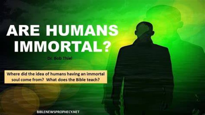 Are humans immortal?