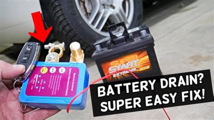 Can a car battery drain itself?