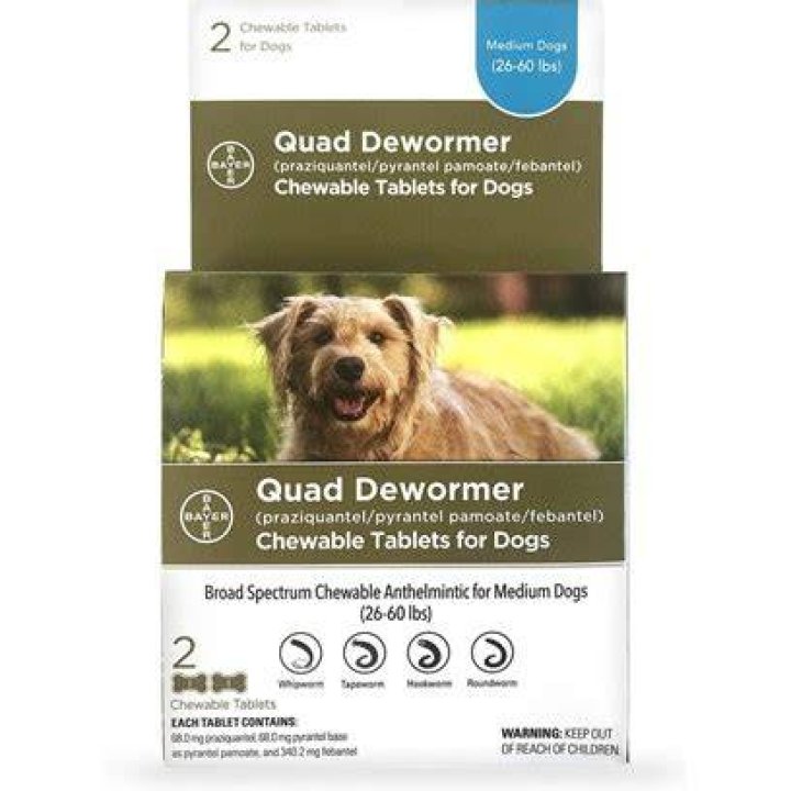 Can a dog overdose on worming tablets?