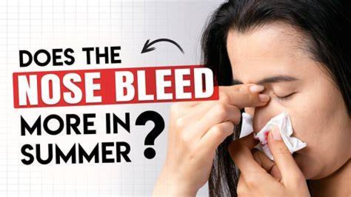 Can a nosebleed be from the brain?