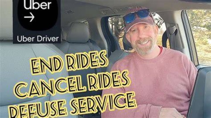 Can an Uber driver refuse a long trip?