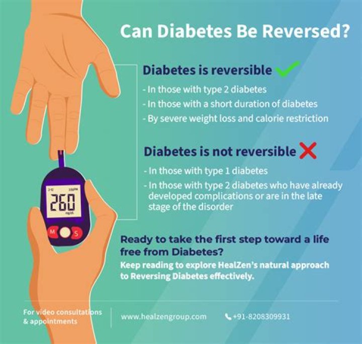 Can diabetes be reversed?