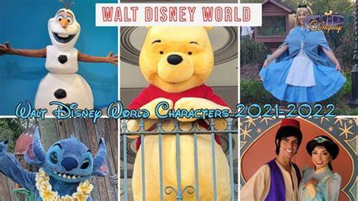Can Disney characters take pictures 2022?
