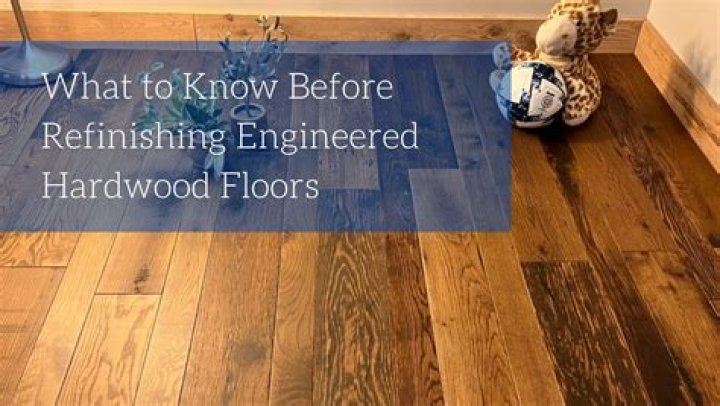 Can engineered wood floors be repaired?