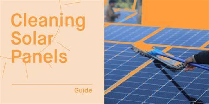 Can I clean solar panels myself?