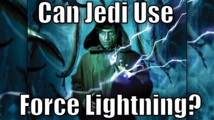 Can Jedi use Force lightning?