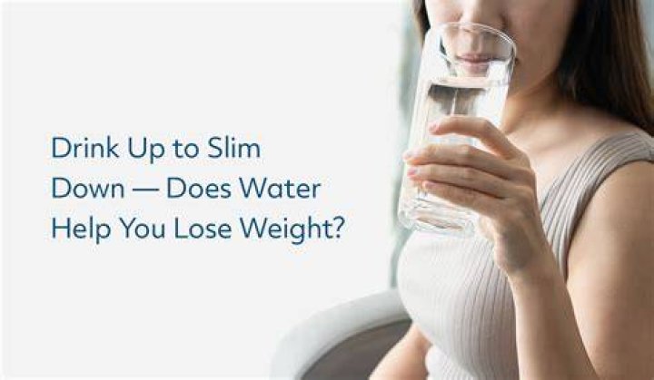 Can u lose weight by drinking water?