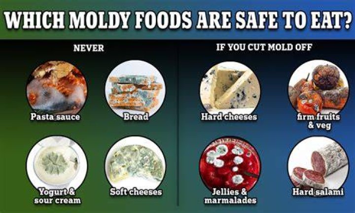 Can you cut mold off fruit and eat it?