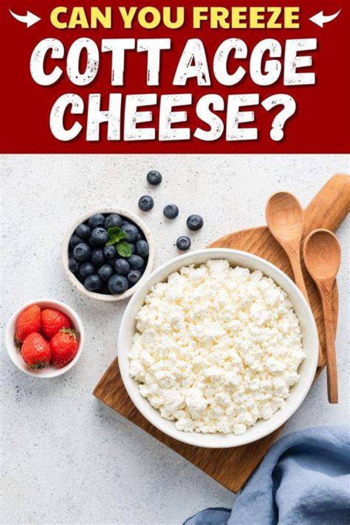 Can you freeze cottage cheese?