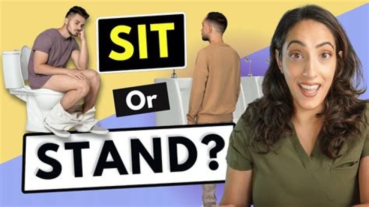 Do guys sit down to pee?
