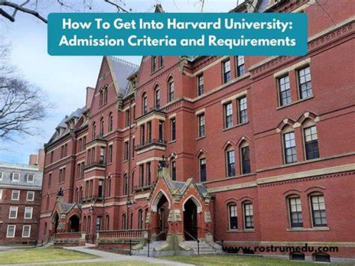 Do I need straight A's to get into Harvard?