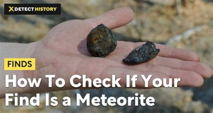 Do metal detectors pick up meteorites?
