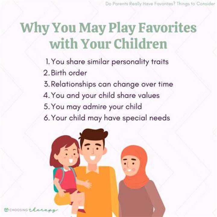 Do narcissists have a favorite child?