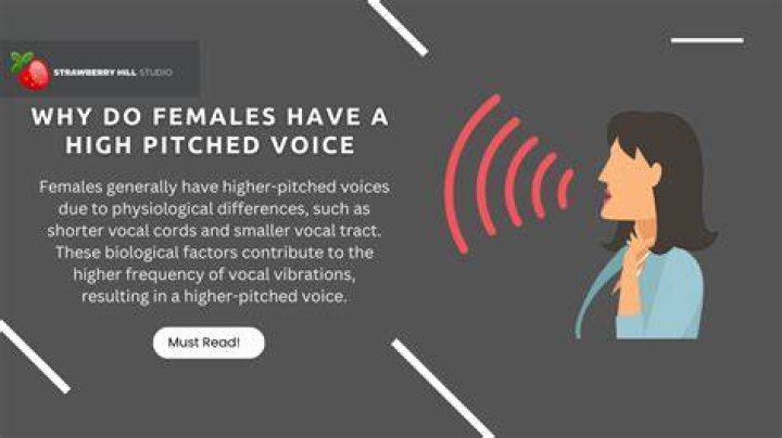 Do women's voices get higher when they like someone?