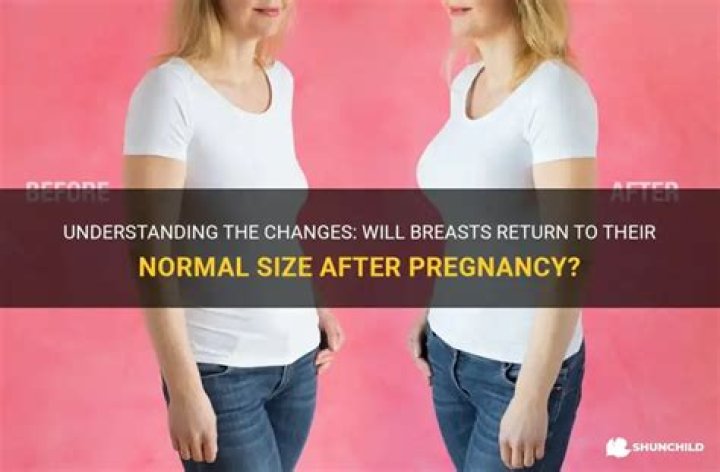 Do your boobs stay bigger after pregnancy?