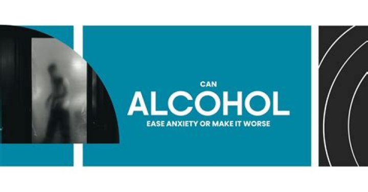 Does alcohol help anxiety?