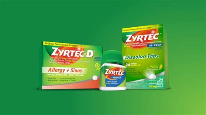 Does cetirizine work as well as Zyrtec?