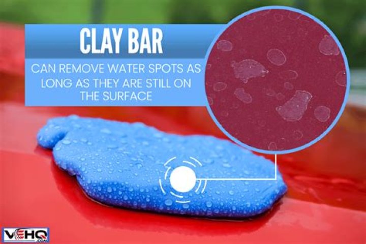 Does clay bar remove water spots?