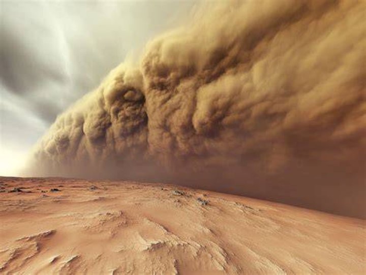 Does it storm on Mars?