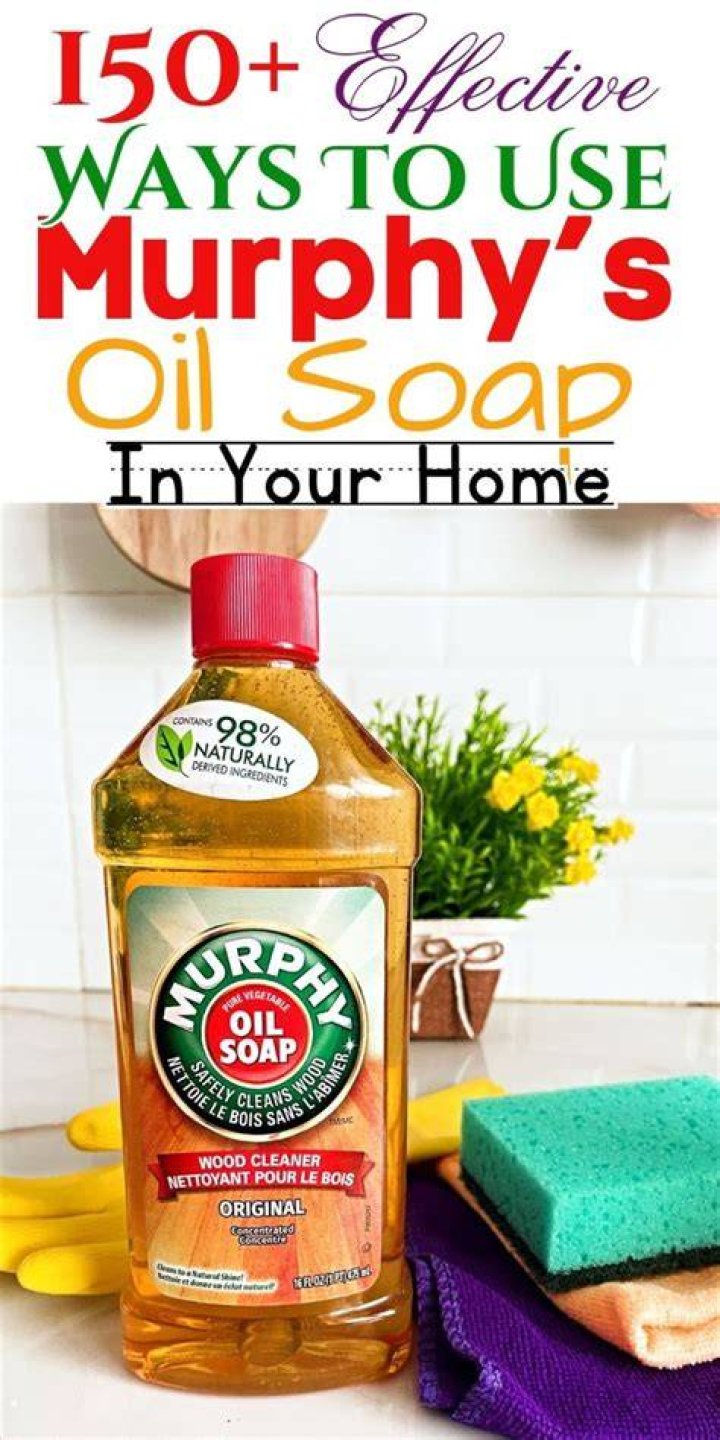 Does Murphy's oil soap cause buildup?