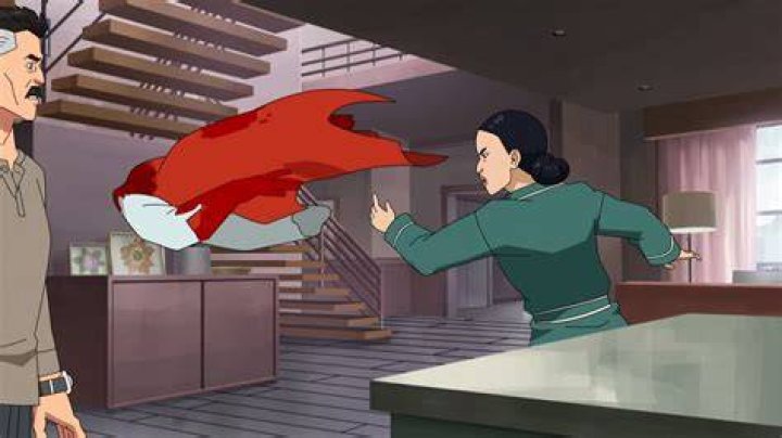 Does Omni-Man love his wife?
