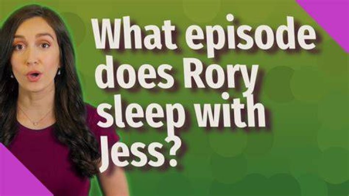 Does Rory sleep with Jess?