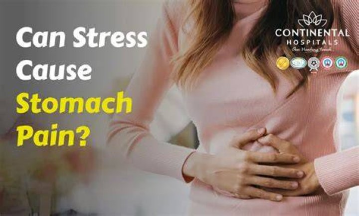 Does stress cause stomach pain?