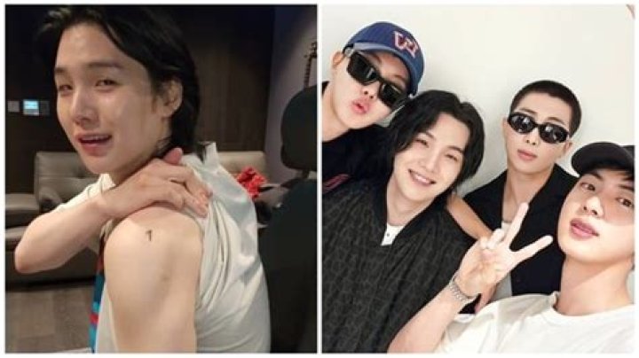 Does Suga have tattoos?