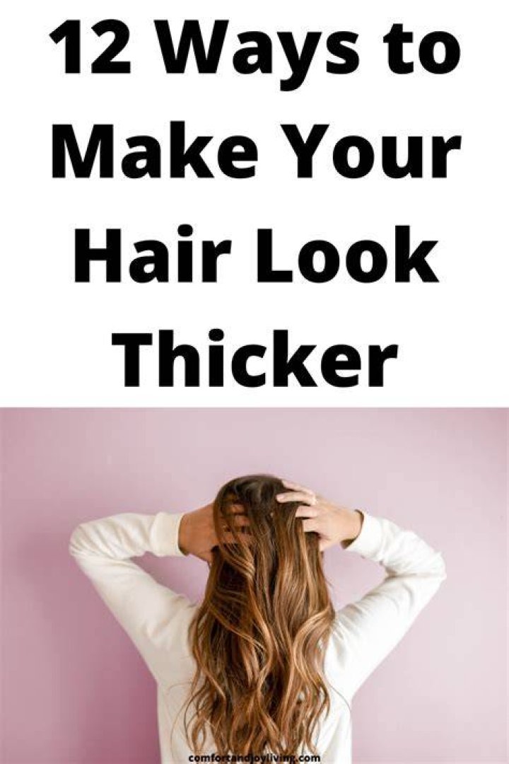 Does the sun make your hair thicker?