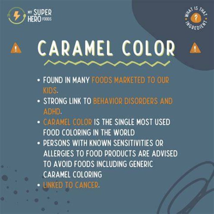 How bad is caramel color for you?