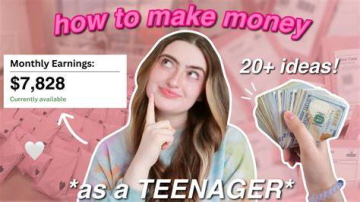How can a 13 year old make 1000 dollars?