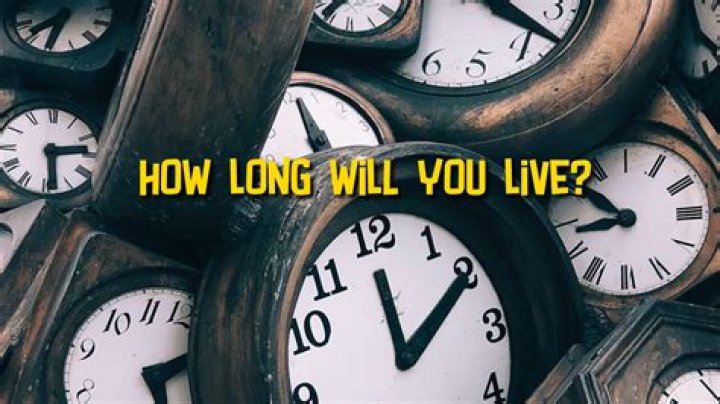 How can doctors tell how long you have to live?