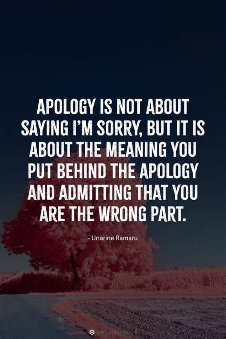 How can I apologize without taking blame?