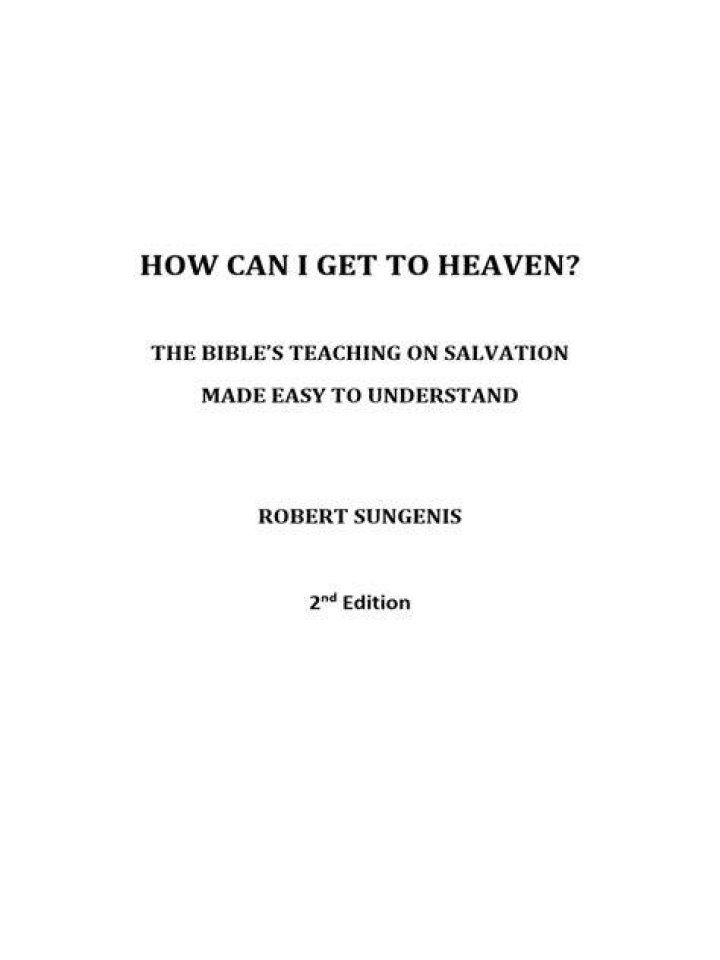 How can I get to heaven?