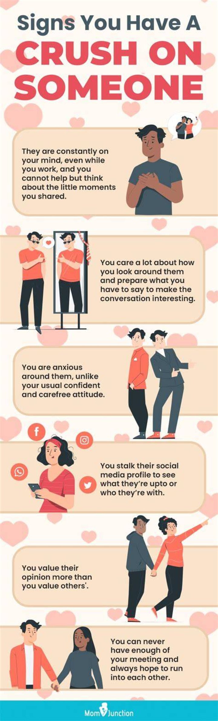 How can I impress my crush without talking to her?