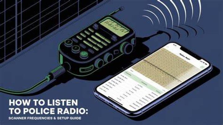 How can I listen to police radio frequencies?