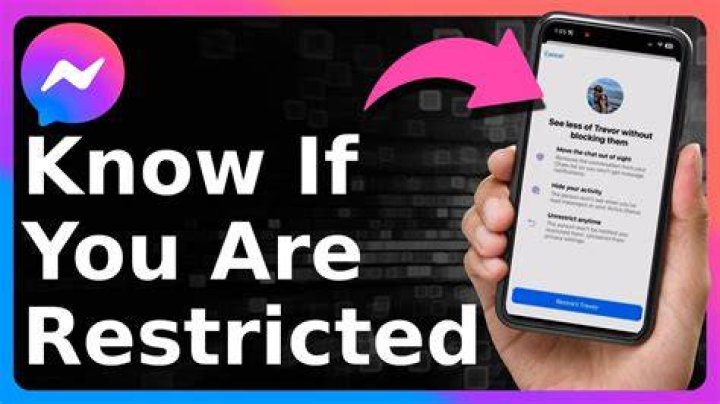How can you tell if someone has you restricted on Facebook?
