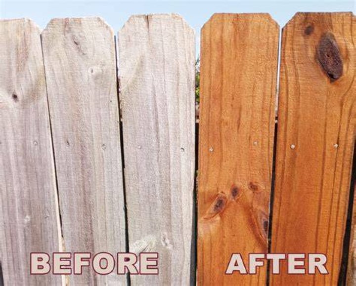 How can you tell if wood is stained or varnished?