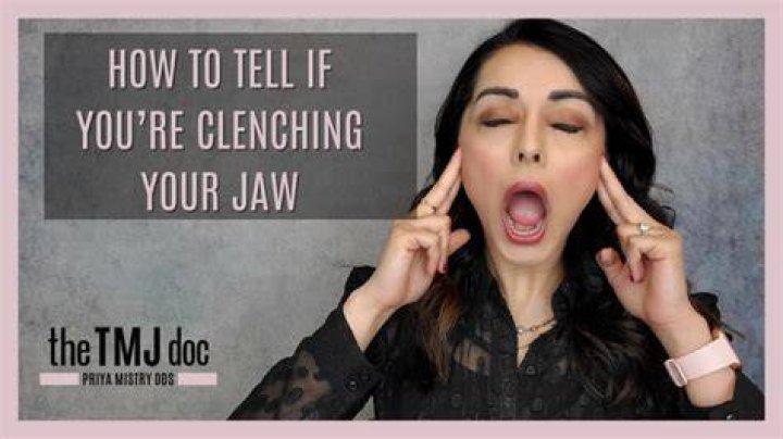 How can you tell if you clench your teeth at night?