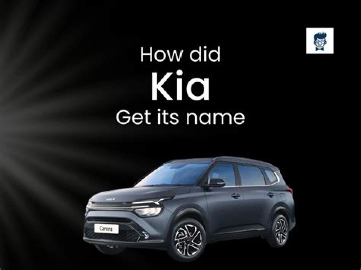 How did Kia get its name?