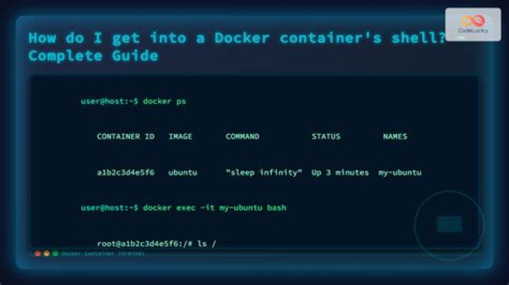 How do I access Docker container locally?