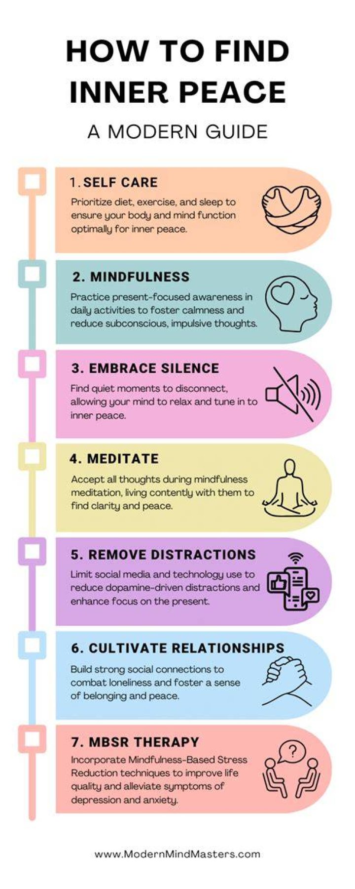 How do I find inner peace with myself?