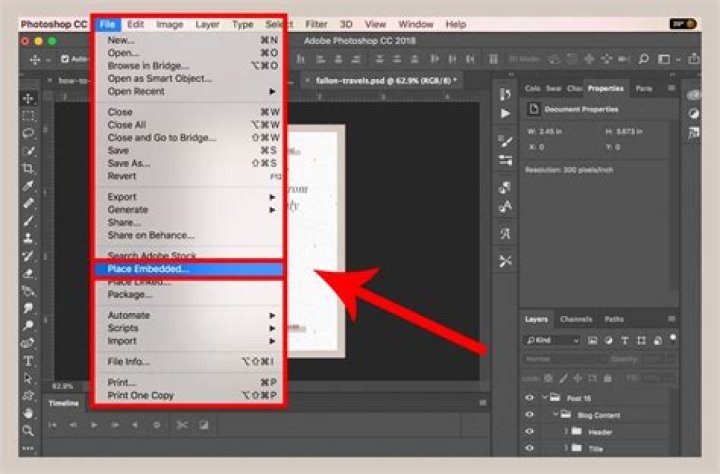 How do I import frames into Photoshop Timeline?