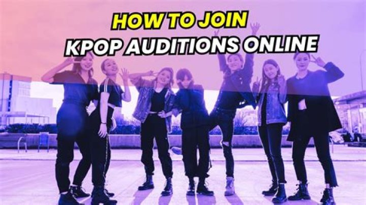 How do I join a Kpop group?