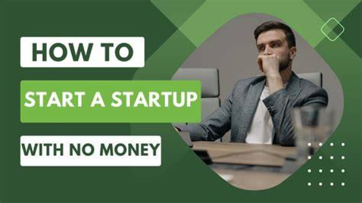 How do I start a startup with no money?