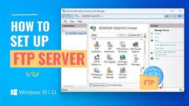 How do I use FTP server on Windows 10?