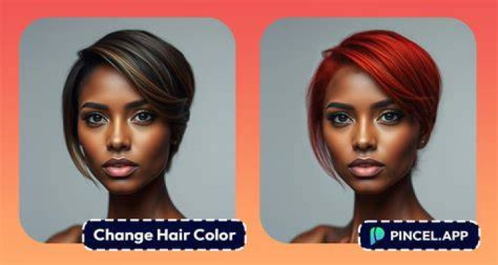 How do you change your hair color on Picsart?