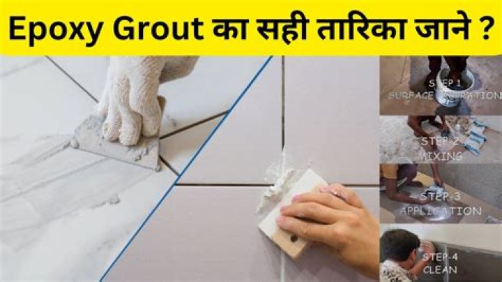 How do you clean white grout that has turned black?