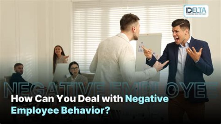 How do you deal with an employee infighting?