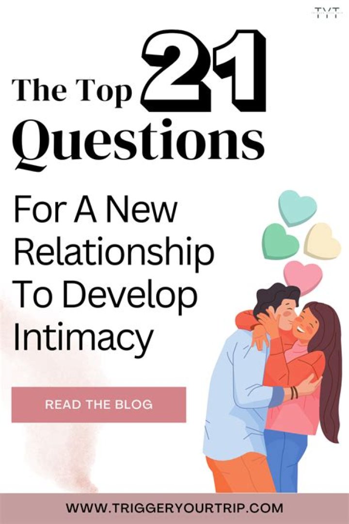 How do you develop intimacy questions?